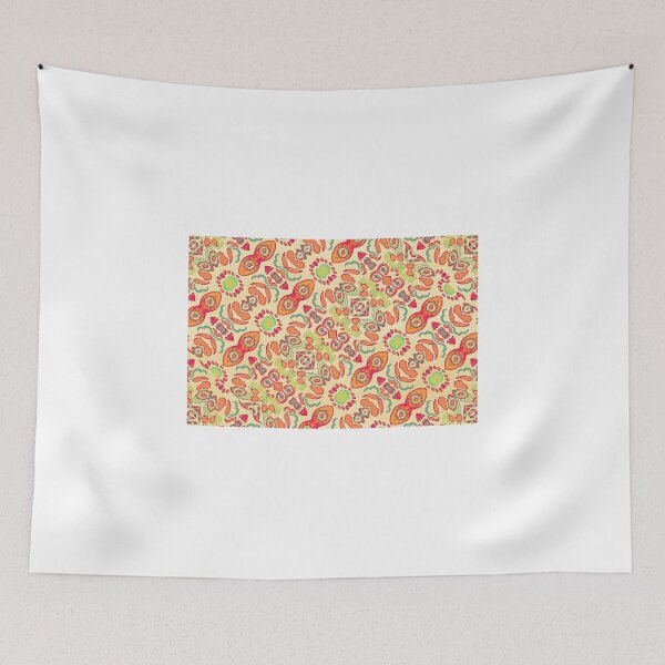 Item preview, Colorful Tribal Pattern designed and sold by DFLC Prints.