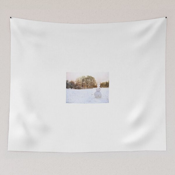 Item preview, Landscape with Snowman designed and sold by zuluspice.