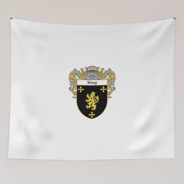 Item preview, King Coat of Arms/Family Crest designed and sold by IrishArms.