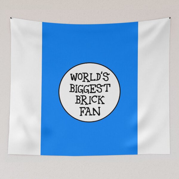 Item preview, WORLD'S BIGGEST BRICK FAN designed and sold by ChilleeW.