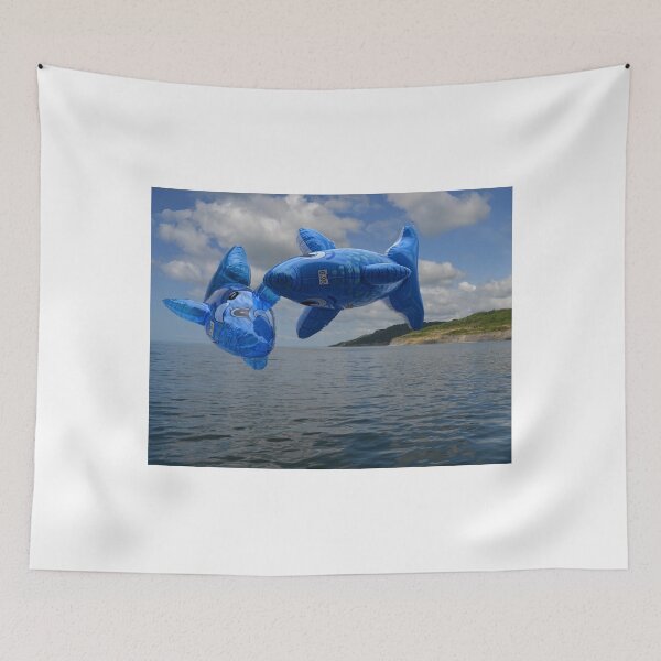 Item preview, Flying Fish Over Lyme designed and sold by lynn carter.