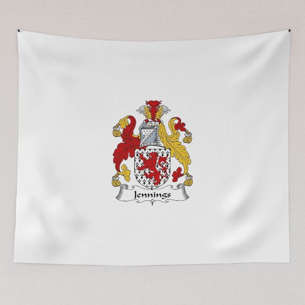 Item preview, Jennings Coat of Arms / Jennings Family Crest designed and sold by IrishArms.