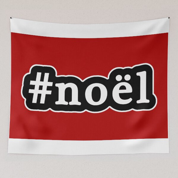 Item preview, Noel - Christmas - Hashtag - Black & White designed and sold by Graphix.