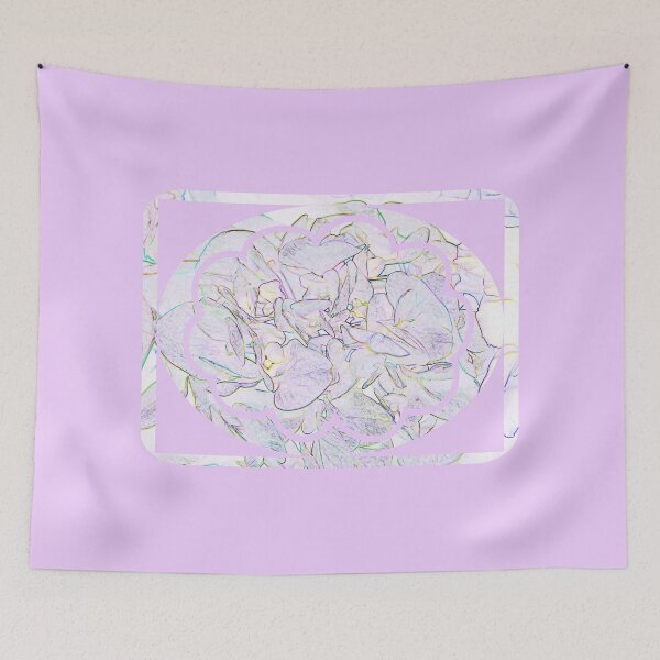 Item preview, violet flower sketch designed and sold by tbshots.