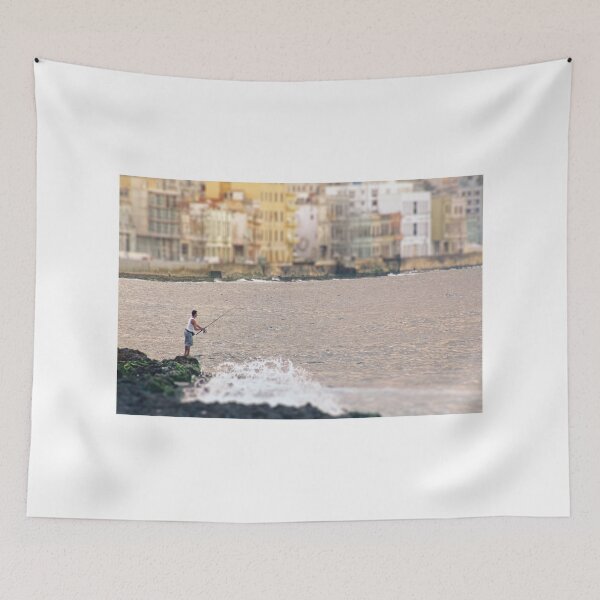 Item preview, Fishing along the Malecon designed and sold by areyarey.