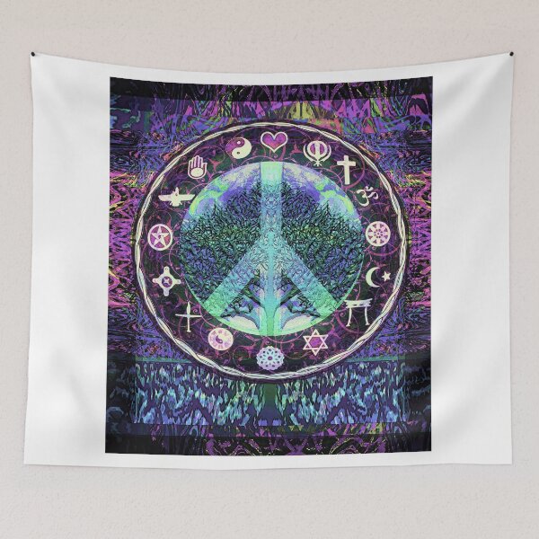 Item preview, World Peace Religions Unity Tree of Life designed and sold by treeoflifeshop.