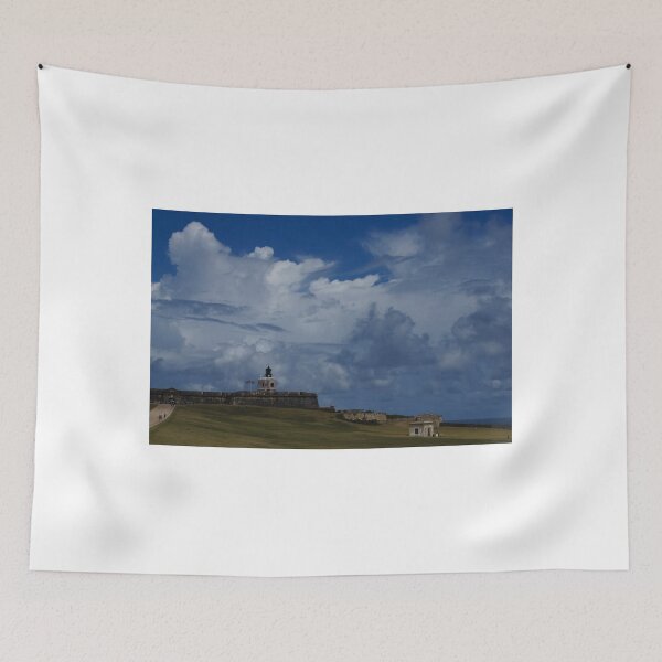 Item preview, Dramatic Tropical Sky Over Old San Juan, Puerto Rico designed and sold by Georgia Mizuleva.