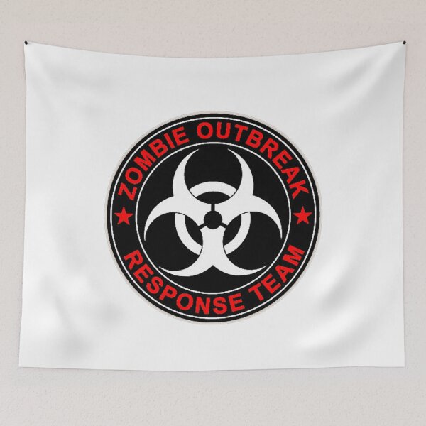 Item preview, Walking Zombie Response Team Logo Walkers Dead designed and sold by 8675309.