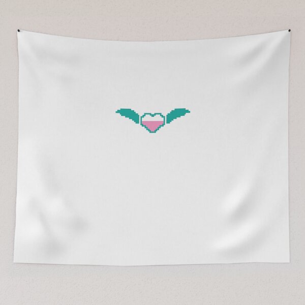 Item preview, Digital gamer heart with flying wings designed and sold by jazzydevil.