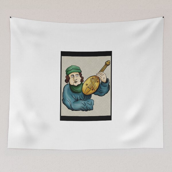 Artikelvorschau, Medieval Musician- Lute entworfen und verkauft von JBonnetteArt.