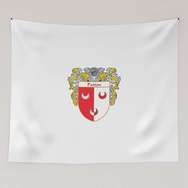 Item preview, Patton Coat of Arms / Patton Family Crest designed and sold by IrishArms.