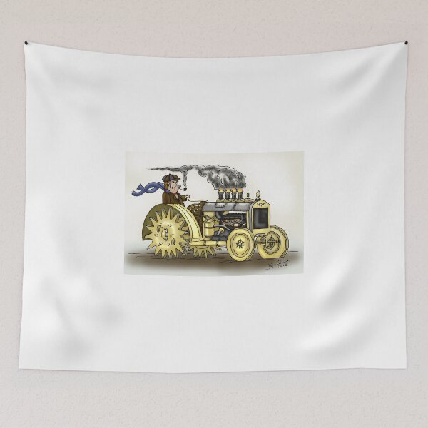 Item preview, Steampunk Tractor designed and sold by squigglemonkey.