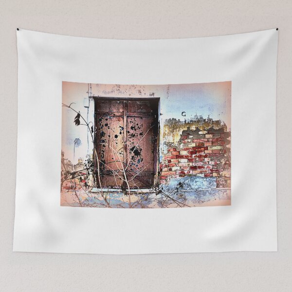 Item preview, Old brickwork & shutters tell a story designed and sold by angel1.