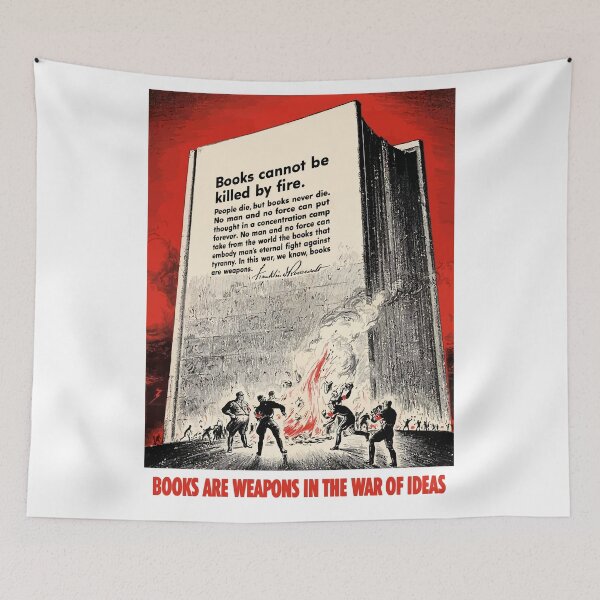 Item preview, Books Are Weapons In The War Of Ideas designed and sold by warishellstore.