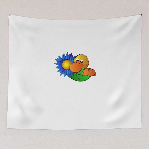 Item preview, Platypus with Gerbera Daisy designed and sold by jkartlife.