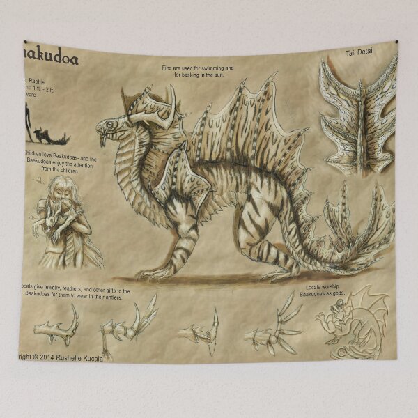 Item preview, Bestiary: Baakudoa designed and sold by Thedragonofdoom.