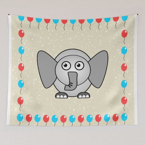 Item preview, Little Cute Elephant designed and sold by gracefullizard.