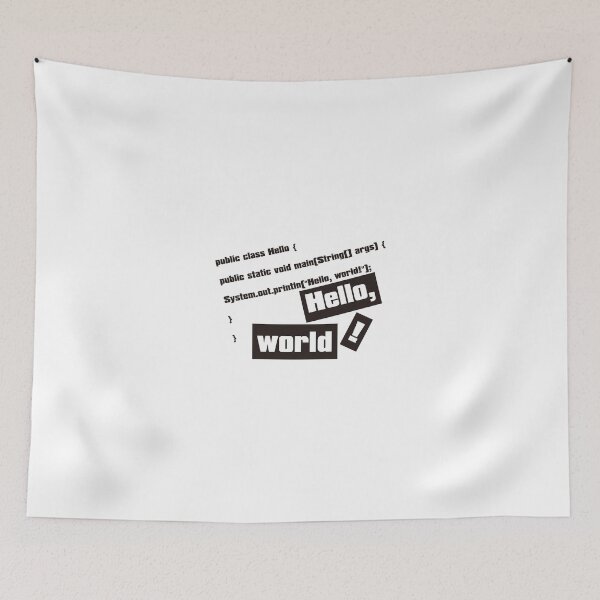 Item preview, Hello, World! designed and sold by auraclover.