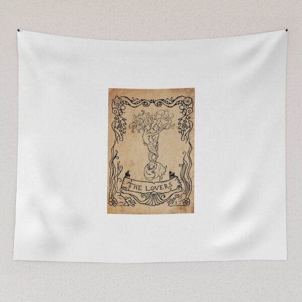 Item preview, Mermaid Tarot: The Lovers designed and sold by SophieJewel.
