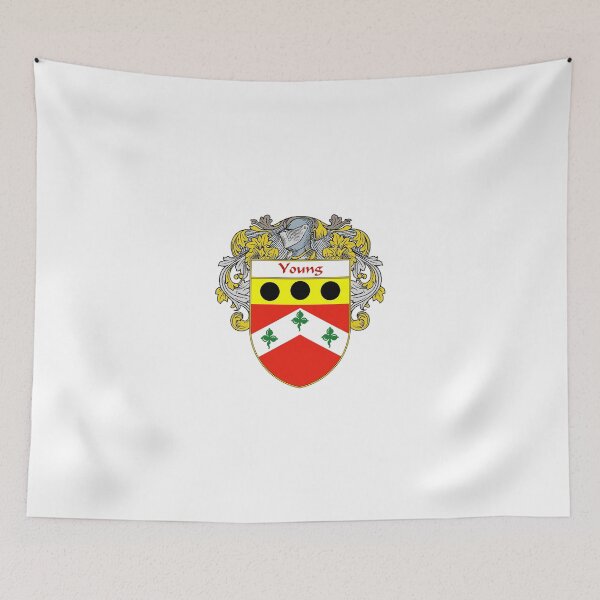 Item preview, Young Coat of Arms / Young Family Crest designed and sold by IrishArms.