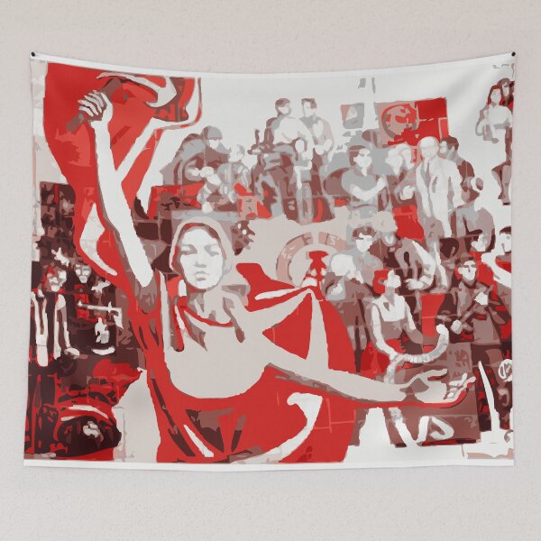 Item preview, SOVIET COMMUNIST PARTY revolution fist designed and sold by SofiaYoushi.