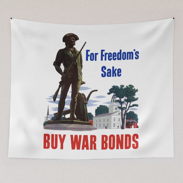 Item preview, For Freedom's Sake - Buy War Bonds designed and sold by warishellstore.