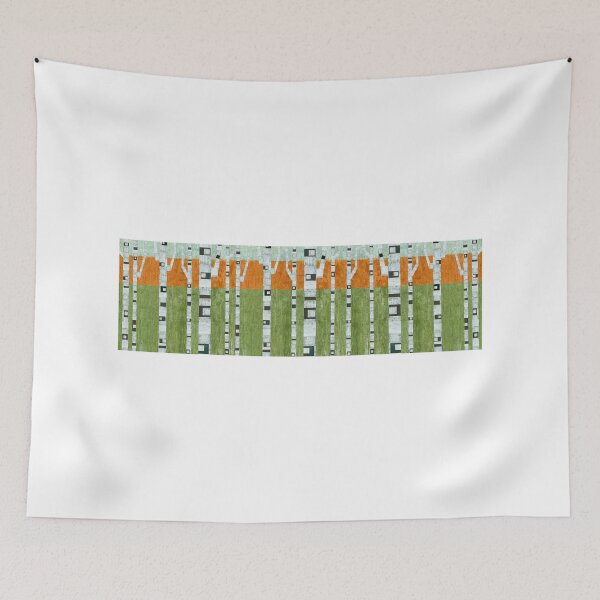 Item preview, Birches in Spring designed and sold by Michelle Calkins.