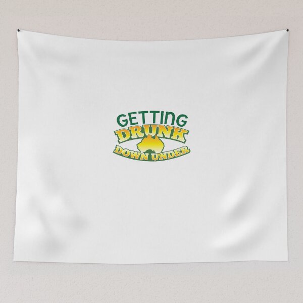Item preview, GETTING DRUNK down under! designed and sold by jazzydevil.
