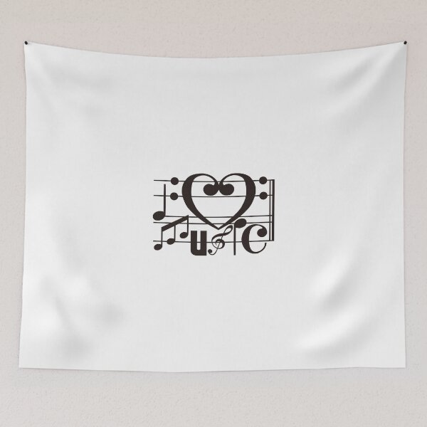 Item preview, I LOVE MUSIC designed and sold by auraclover.