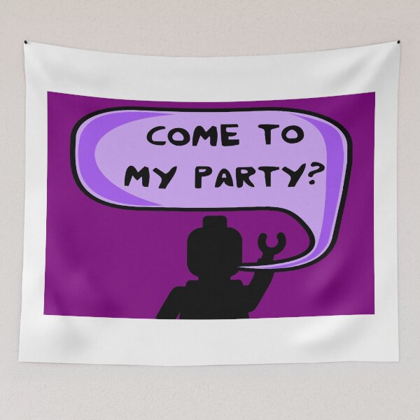 Item preview, "COME TO MY PARTY?" Invitation designed and sold by ChilleeW.