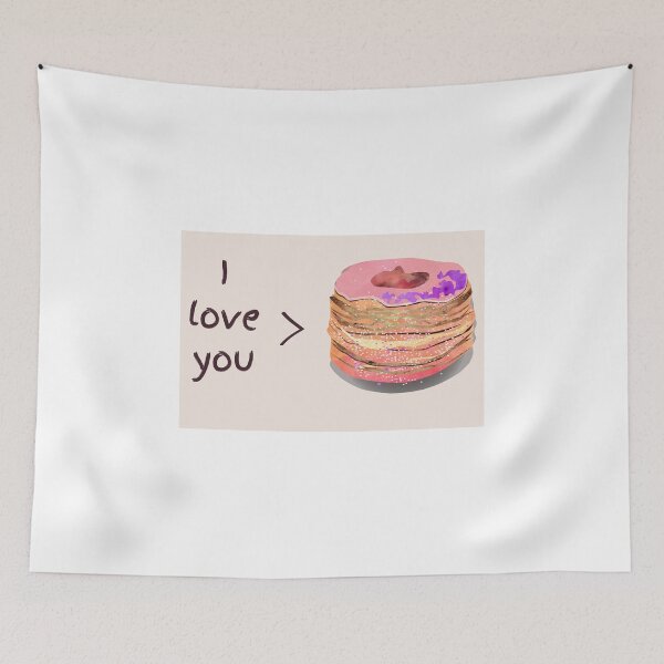Item preview, I love you more than cronuts! designed and sold by Kanika Mathur  Design.