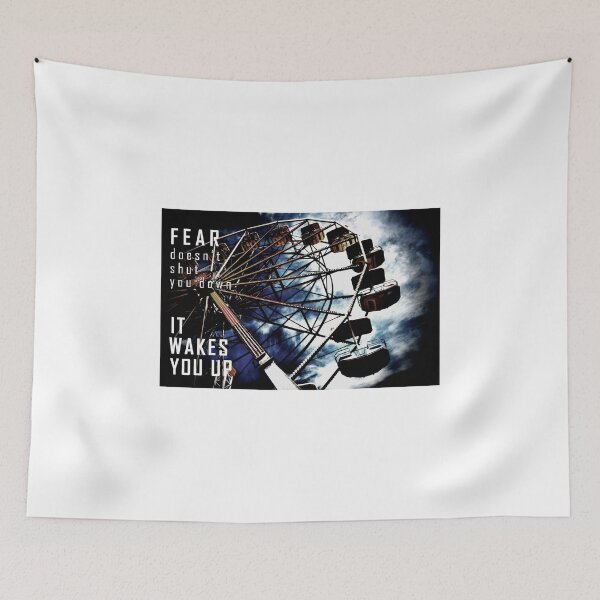 Item preview, Fear Doesn't Shut You Down designed and sold by awcheung2.