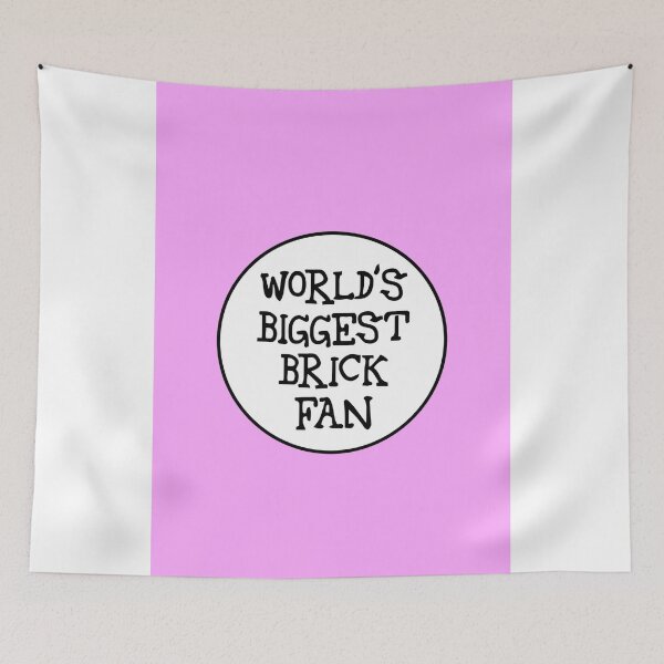 Item preview, WORLD'S BIGGEST BRICK FAN designed and sold by ChilleeW.