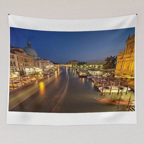 Item preview, Nightime on the Grand Canal  designed and sold by hawkie.
