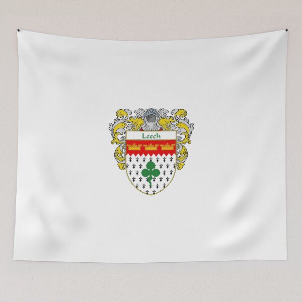 Item preview, Leech Coat of Arms/Family Crest designed and sold by IrishArms.