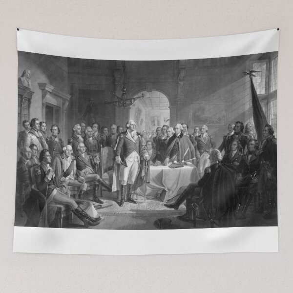 Item preview, Washington Meeting His Generals designed and sold by warishellstore.