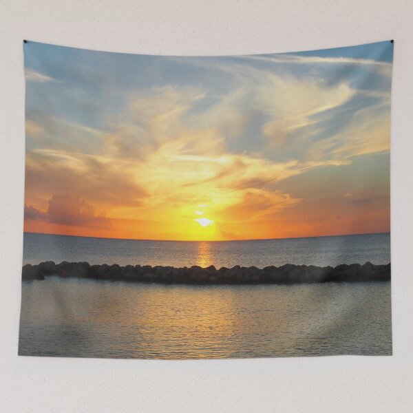 Item preview, Seven Mile Caribbean Island Sunset  designed and sold by Amy McDaniel.