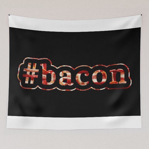 Item preview, Bacon - Hashtag - Photograph designed and sold by Graphix.