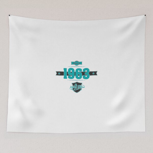 Item preview, Born in 1963 (Blue&Darkgrey) designed and sold by ipiapacs.