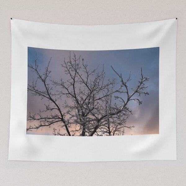 Item preview, Ice Storm Aftermath -  Icy Branches Sunset designed and sold by Georgia Mizuleva.