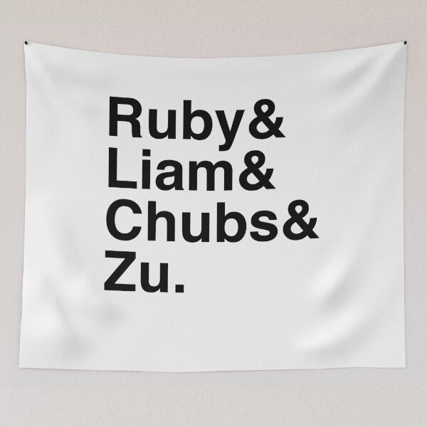 Item preview, Ruby & Liam & Chubs & Zu. designed and sold by Kitmagic.