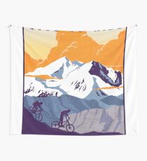 Tela decorativa Cartel de ciclismo retro Live to Ride, Ride to Live