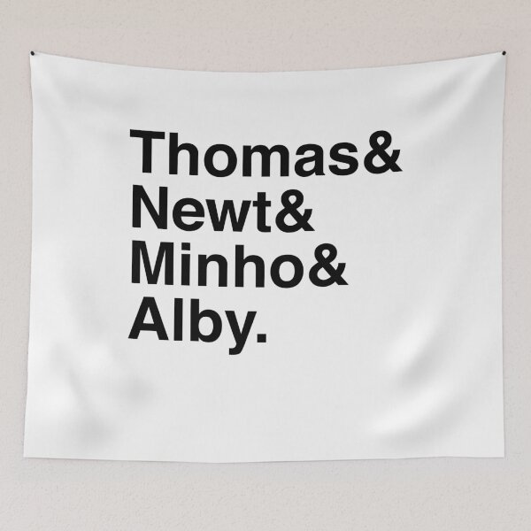 Item preview, Thomas & Newt & Minho & Alby. designed and sold by Kitmagic.