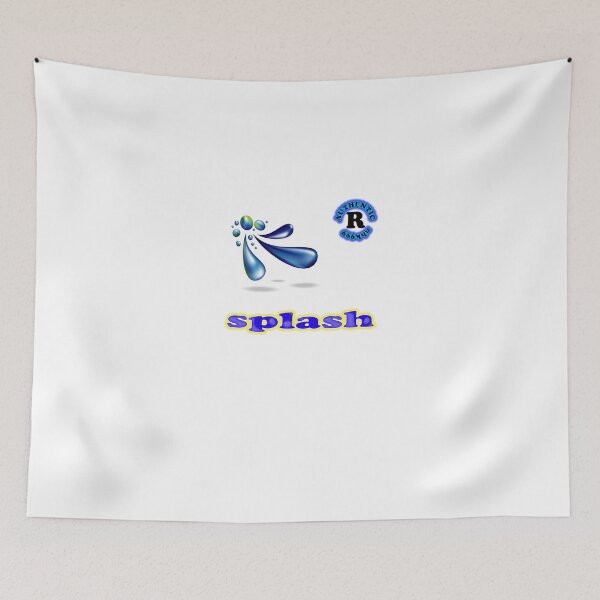 Item preview, Splash tee-shirt and stickers designed and sold by nhk999.