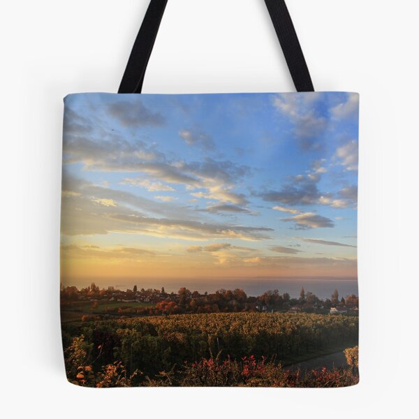 Artikelvorschau, Sunrise over Grape Orchards and Immenstaad - Lake Constance entworfen und verkauft von holgermader.
