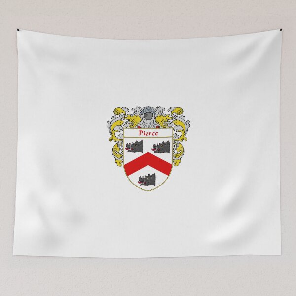 Item preview, Pierce Coat of Arms / Pierce Family Crest designed and sold by IrishArms.
