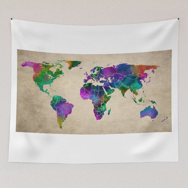 Item preview, MAP of the WORLD ANTIQUE designed and sold by Daniel Hagerman.