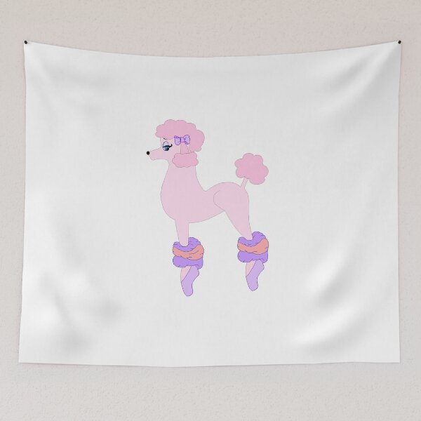 Item preview, Perfectly Pink Poodle designed and sold by redqueenself.