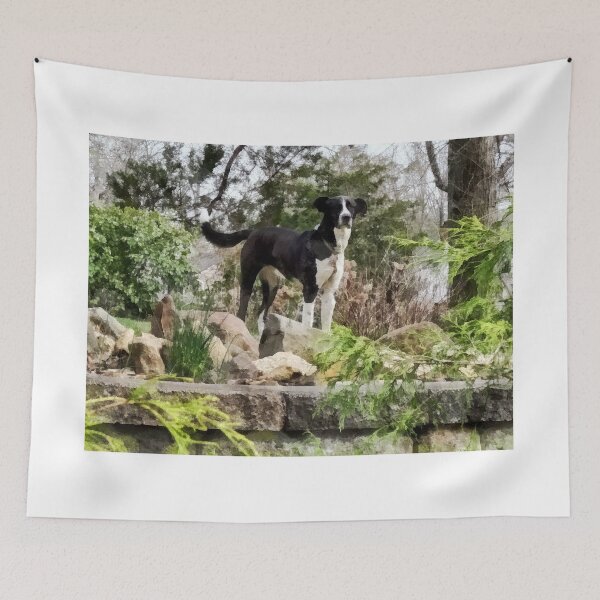 Item preview, Terrier Standing Guard designed and sold by Susan Savad.