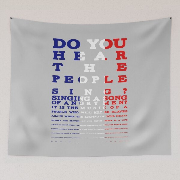 Item preview, Do you hear the people sing? Les Mis design designed and sold by suzeejobs.
